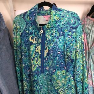 Used Lilly Pulitzer Lilly’s Lagoon Popover L